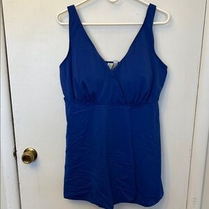 Swim 365 Women’s Swimsuit Blue Size 18W